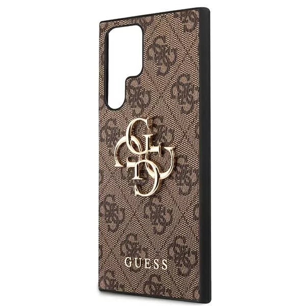 Guess 4G Big Metal Logo – „Samsung Galaxy S22 Ultra“ (rudas)