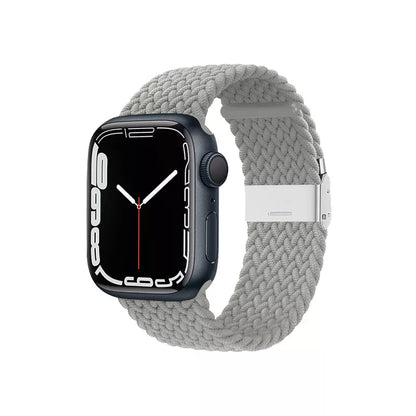Crong Wave Band – pintas dirželis, skirtas Apple Watch 44/45/46/49 mm (šviesiai pilkas)