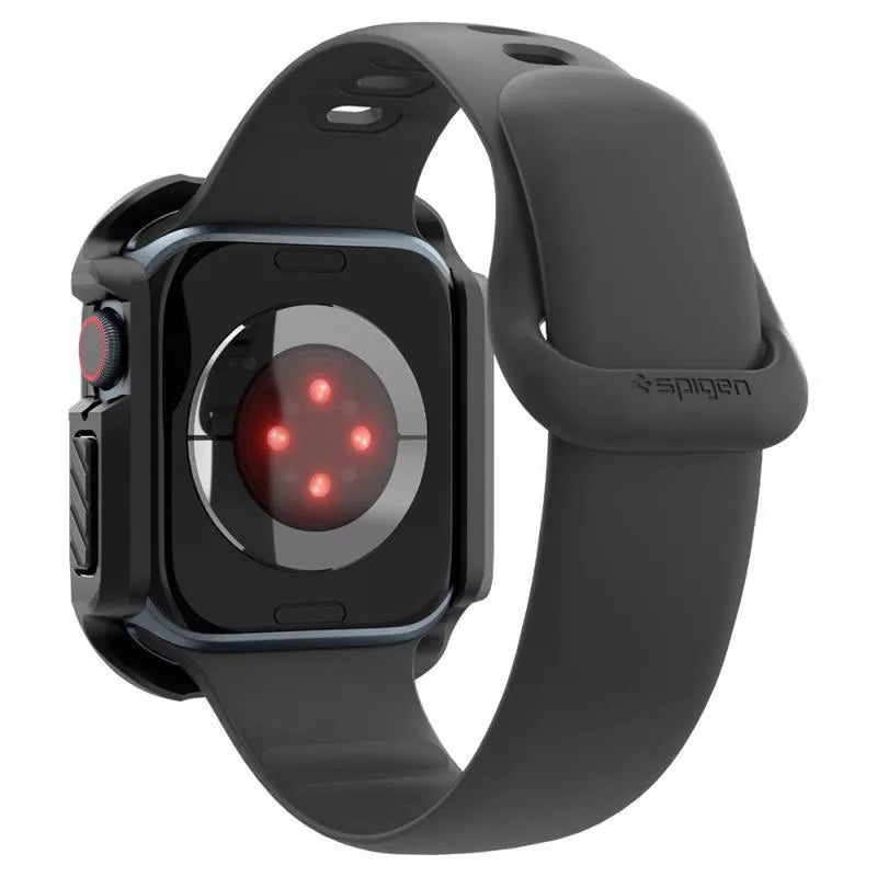 Spigen Tough Armor – dėklas skirtas Apple Watch 10 46 mm (Juodas)