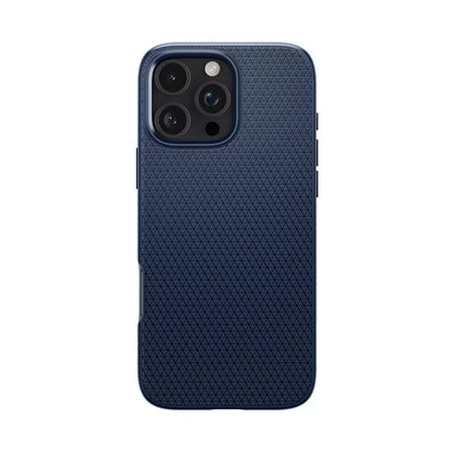 Spigen Liquid Air – dėklas, skirtas iPhone 16 Pro Max (tamsiai mėlyna)