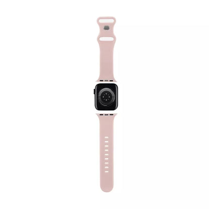 Hello Kitty silikoninės etiketės „Grafiti“ – „Apple Watch 38/40/41 mm“ dirželis (rožinis)