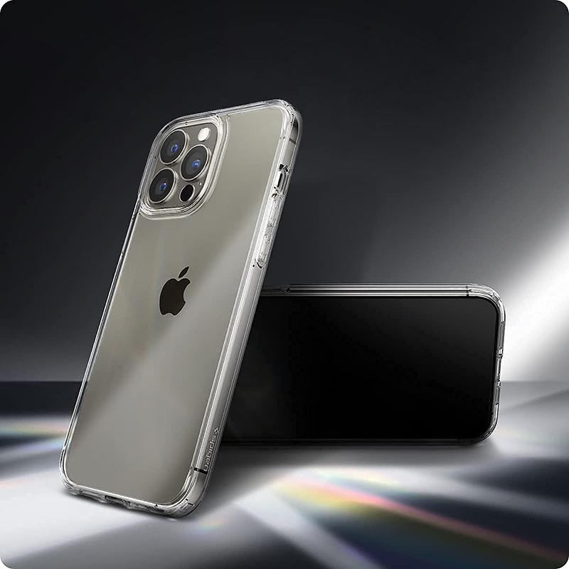 Spigen Ultra Hybrid – dėklas iPhone 13 Pro (skaidrus)