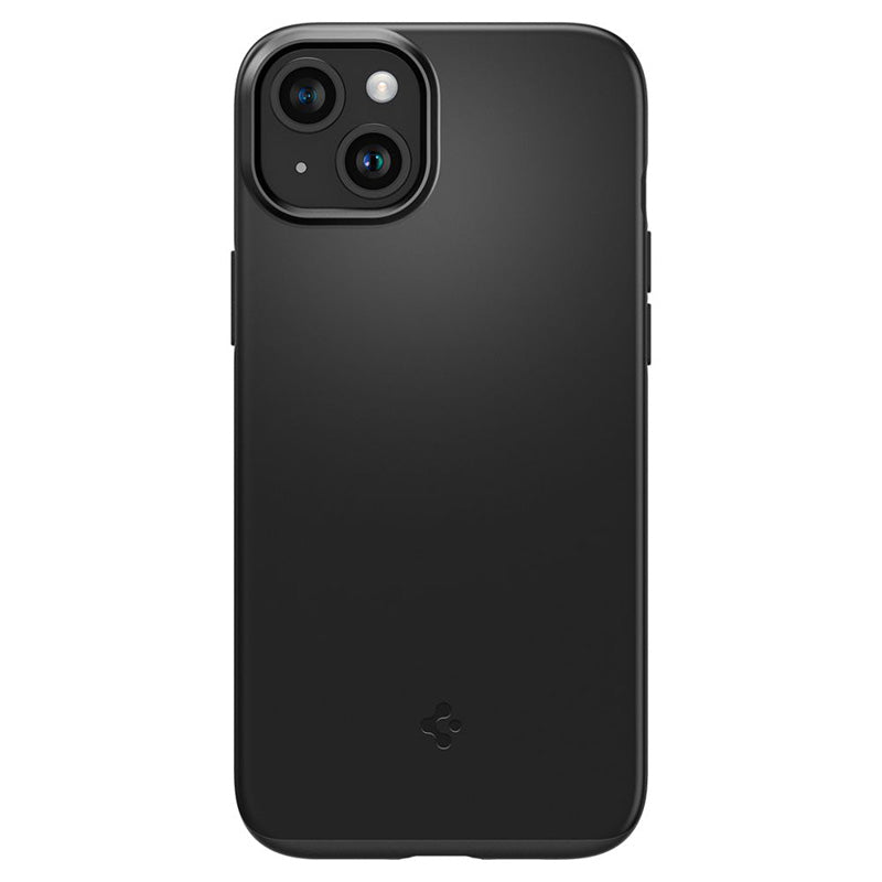 Spigen Thin Fit – dėklas iPhone 15 Plus (juodas)
