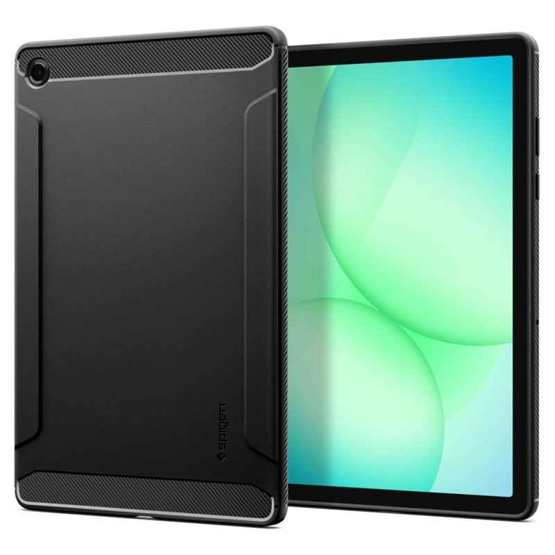 Spigen Rugged Armor - Dėklas, skirtas Samsung Galaxy Tab A11+ 11" X230 / X235 / X236 (Matinis juodas)