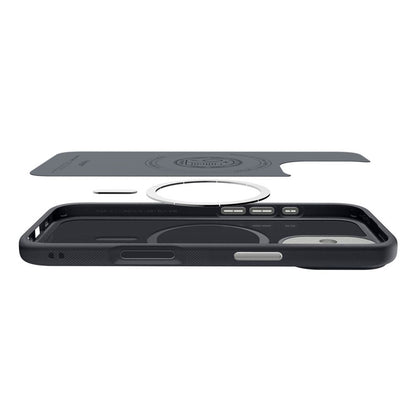 Spigen Nano Pop Mag MagSafe - Dėklas iPhone 17 (Juodasis sezamas)