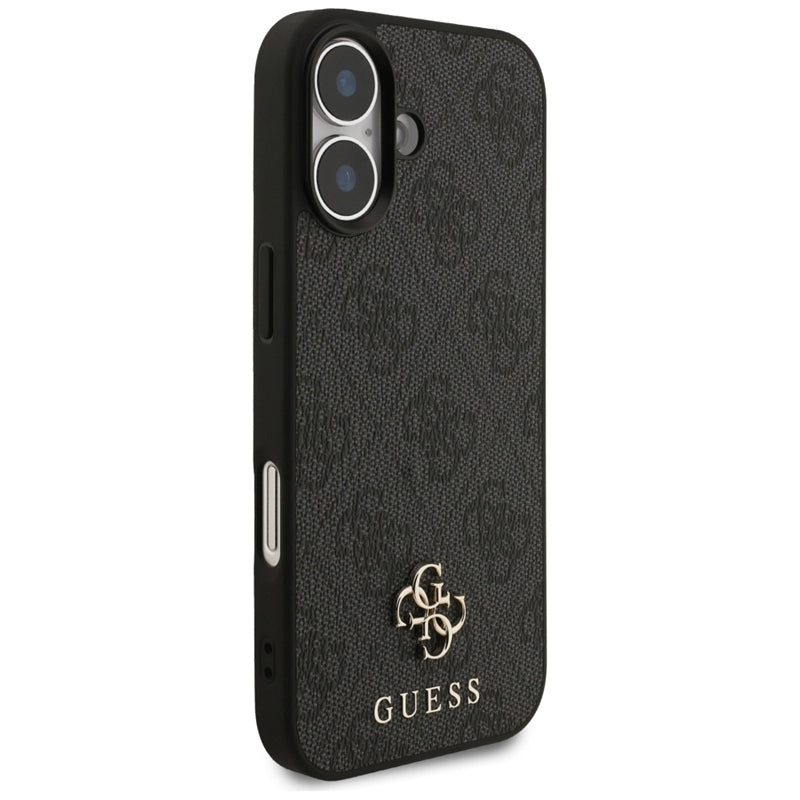 Guess 4G Small 4G ir Classic MagSafe dėklas iPhone 17 (juodas)