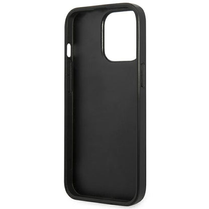 Karl Lagerfeld Perforated Allover – „iPhone 13 Pro“ dėklas (juodas)