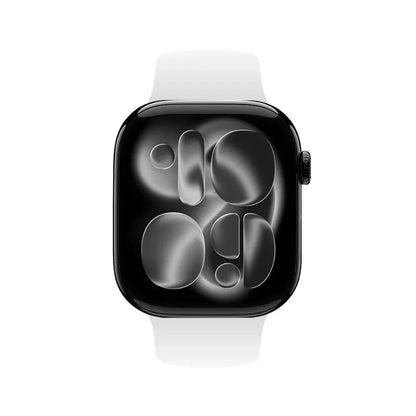 Crong Liquid – Dirželis Apple Watch 44/45/46/49 mm (baltas)