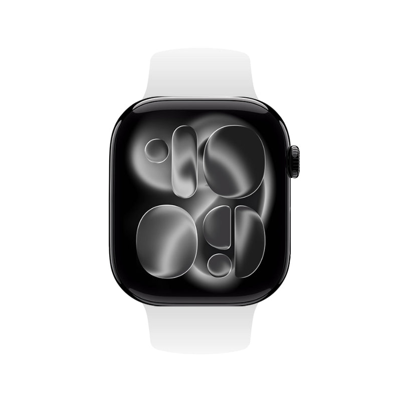 Crong Liquid – Dirželis Apple Watch 44/45/46/49 mm (baltas)