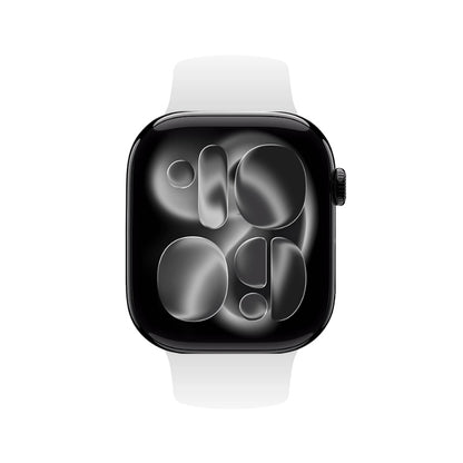 Crong Liquid – Dirželis Apple Watch 44/45/46/49 mm (baltas)