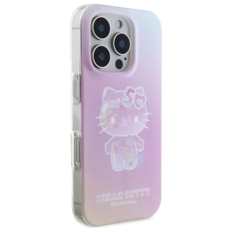 Hello Kitty IML 50-mečio MagSafe – dėklas, skirtas iPhone 16 Pro (rožinis)