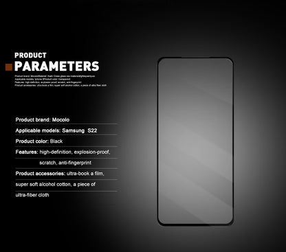 Mocolo 2.5D Full Glue Glass – Samsung Galaxy S22+ apsauginis stiklas