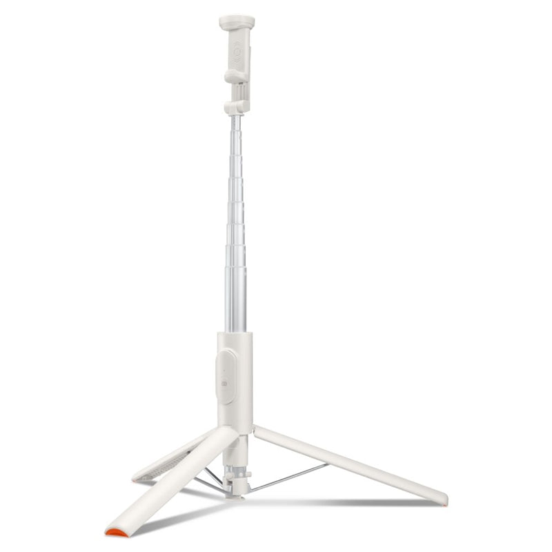 Spigen S541W "Bluetooth" asmenukių lazdelė su trikoju – išmaniojo telefono trikojis / asmenukių lazdelės laikiklis (smėlio spalvos)