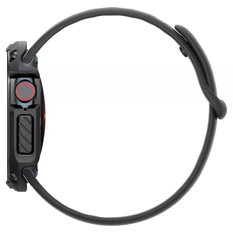 Spigen Tough Armor – dėklas skirtas Apple Watch 10 46 mm (Juodas)