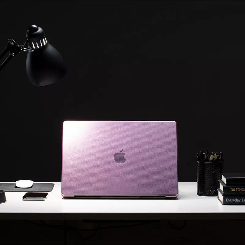 Incase Kietas dėklas MacBook Pro 14 colių (M4/M3/M2/M1/2024-2021) (Dots/Ice Pink)