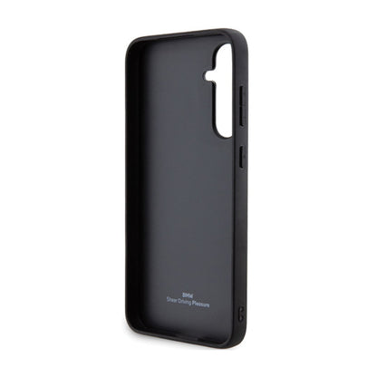 BMW Leather Hot Stamp – "Samsung Galaxy S23 FE" dėklas (juodas)