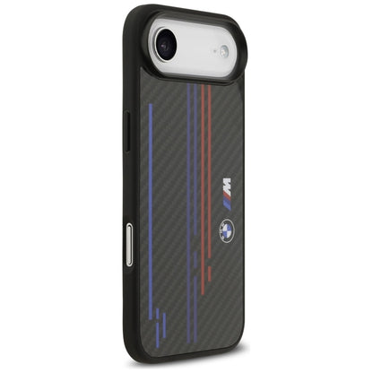 BMW M Kevlar linija ir logotipas MagSafe dėklas iPhone Air (juodas)