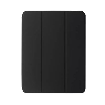 Crong PrimeFolio – Dėklas skirtas iPad Air 11” M3 (2025) / iPad Air 11” M2 (2024) / iPad Air 10.9” (5-4 kartos) / iPad Pro 11" (2022-2021) (juodas/skaidrus)