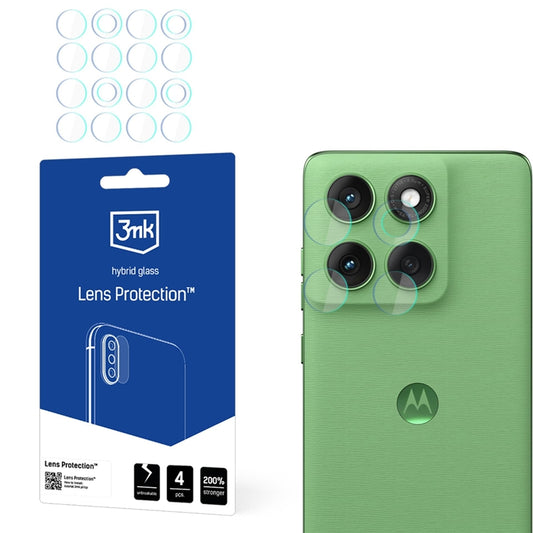 3mk lęšių apsauga - kameros lęšių stiklas, skirtas Motorola Edge 60