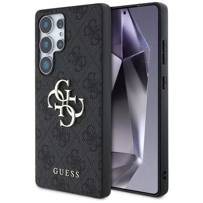 Guess Big 4G Logo Classic Logo – dėklas Samsung Galaxy S25 Ultra (juodas)