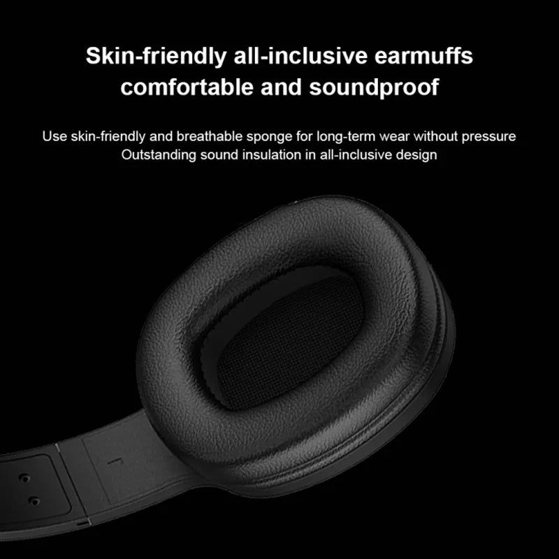 WEKOME M8 – Belaidės „Over-Ear“ „Bluetooth V5.0“ ausinės (juodos)