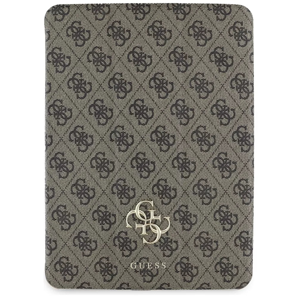Guess Magnetic 4G Big Logo – Dėklas iPad Air 11" M3 (2025) / iPad Air 11" M2 (2024) (ruda)