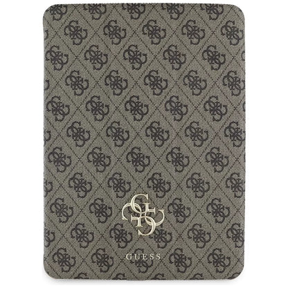 Guess Magnetic 4G Big Logo – Dėklas iPad Air 11" M3 (2025) / iPad Air 11" M2 (2024) (ruda)