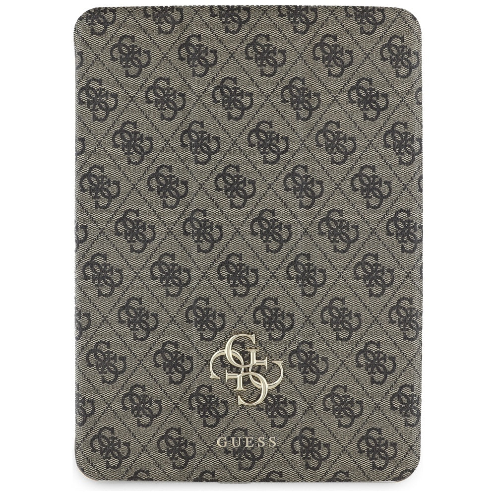 Guess Magnetic 4G Big Logo – Dėklas iPad Air 11" M3 (2025) / iPad Air 11" M2 (2024) (ruda)