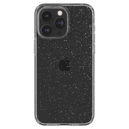 Spigen Liquid Crystal Glitter – dėklas, skirtas „iPhone 15 Pro Max“ (permatomas)