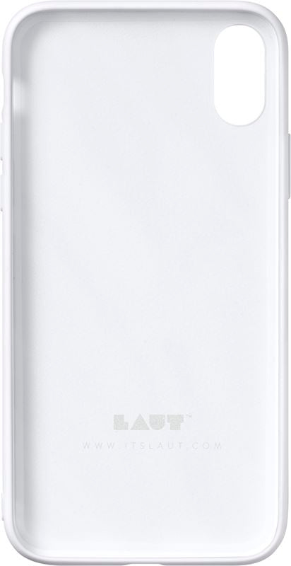 Laut MINERAL GLASS – dėklas, skirtas iPhone Xs Max (Mineral White)