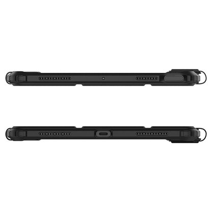 Spigen Ultra Hybrid Pro – dėklas, skirtas iPad Air 11" M3 (2025) / M2 (2024) / iPad Air 10.9" (5-os – 4-os kartos) (2022–2020) (juodas)