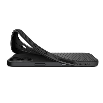 Spigen Liquid Air - Dėklas iPhone 17 (Matinė juoda)