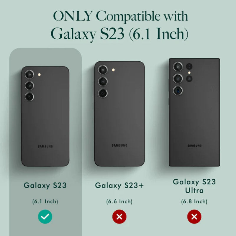 Rifle Paper Clear - Dėklas Samsung Galaxy S23 (Willow)