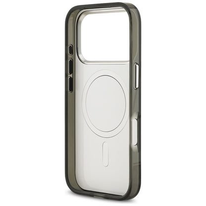 Karl Lagerfeld IML Aquarelle Karl & Logo MagSafe dėklas iPhone 17 Pro (juodas)
