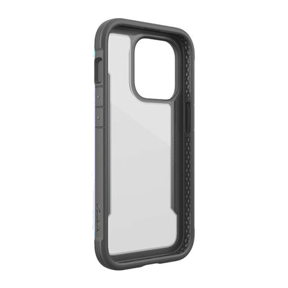 X-Doria Raptic Shield – aliuminio dėklas iPhone 14 Pro (atsparumas kritimui iš 3m) (persiliejančių spalvų)