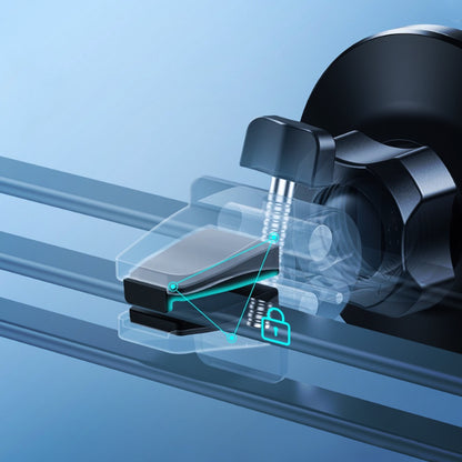 Crong Carclip Magnetic - magnetinis automobilinis laikiklis MagSafe (juodas)