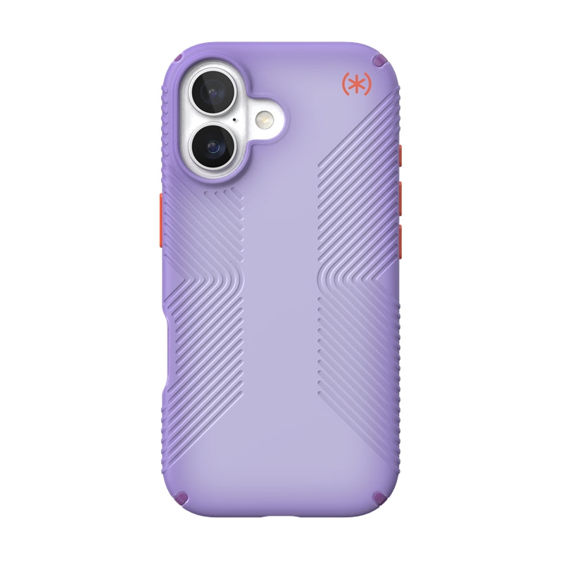 Speck Presidio Lux Grip MagSafe - iPhone 17 dėklas (Purple Fade/Magic Purple/New Poppy)