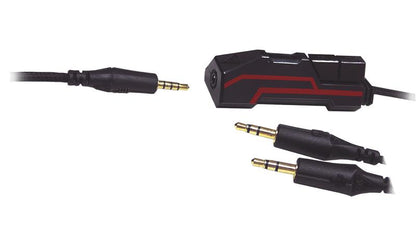 Gamdias Hebe V2 – stereofoninės žaidimų ausinės su mikrofonu (PC-PS4)