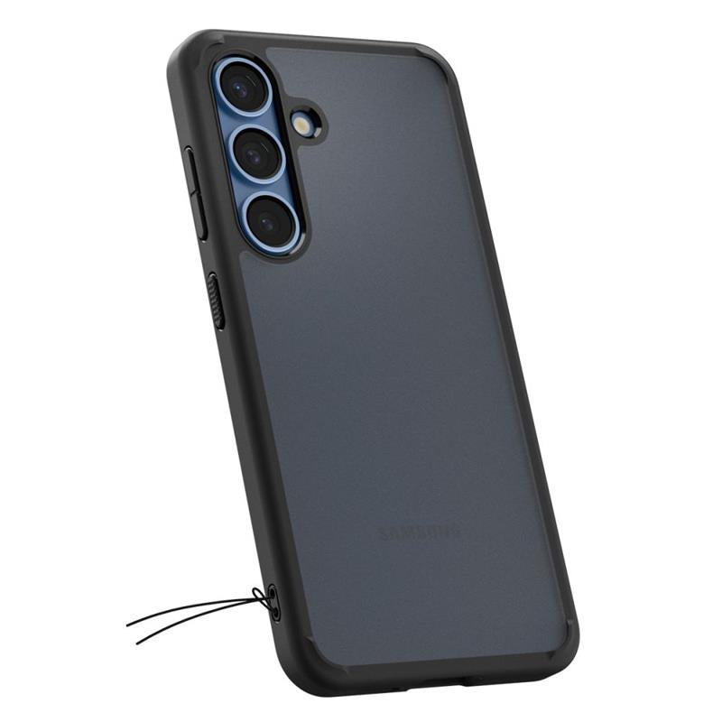 Spigen Ultra Hybrid – Dėklas, skirtas Samsung Galaxy S25 (šerkšno juoda)