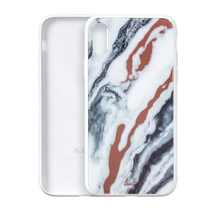 Laut MINERAL GLASS – dėklas, skirtas iPhone Xs Max (Mineral White)