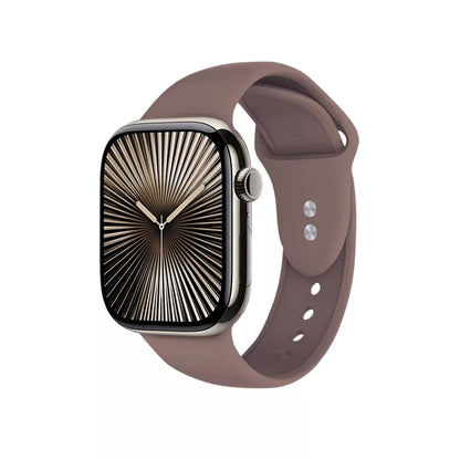 Crong Liquid – Dirželis „Apple Watch“ 44/45/46/49 mm (rudas)