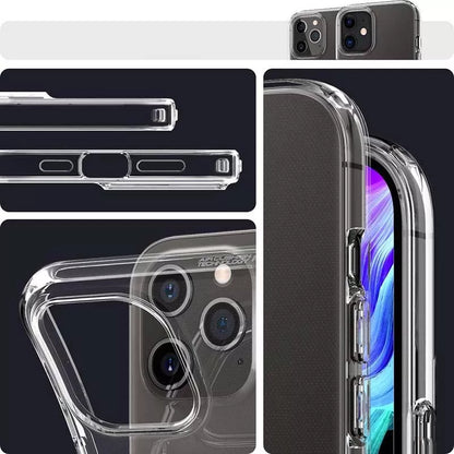 Spigen Liquid Crystal – „iPhone 12“ / „iPhone 12 Pro“ dėklas („Clear“)
