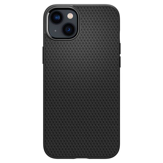 Spigen Liquid Air – dėklas, skirtas „iPhone 15 Plus“ / „iPhone 14 Plus“ („Black“)
