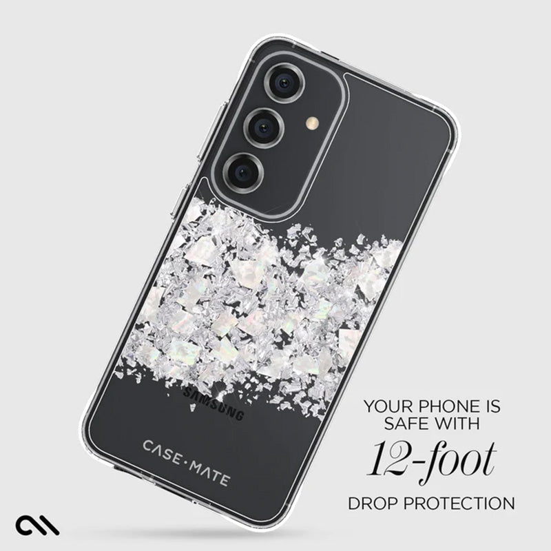 Case-Mate Karat – „Samsung Galaxy S24“ dėklas, dekoruotas perlamutru („A Touch of Pearl“)