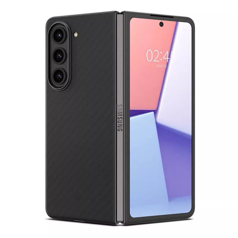 Spigen Airskin Pro – dėklas, skirtas „Samsung Galaxy Z Fold 5“ (juodas)
