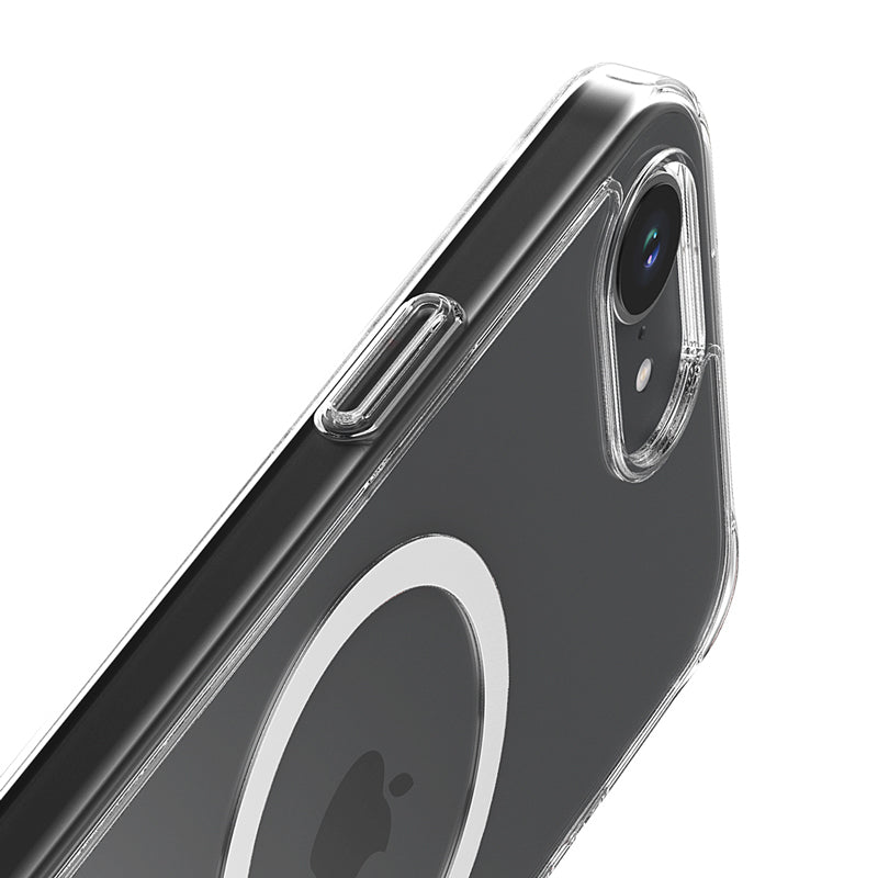 Crong Clear MAG Cover - dėklas, skirtas iPhone 16e su MagSafe (skaidrus)