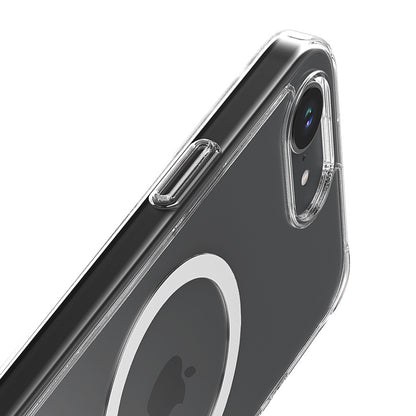 Crong Clear MAG Cover - dėklas, skirtas iPhone 16e su MagSafe (skaidrus)