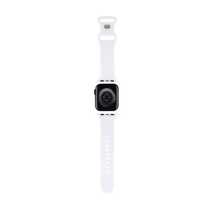 Hello Kitty silikoninės galvutės ir juostelės – dirželis, skirtas „Apple Watch“ 38/40/41 mm (juodas)