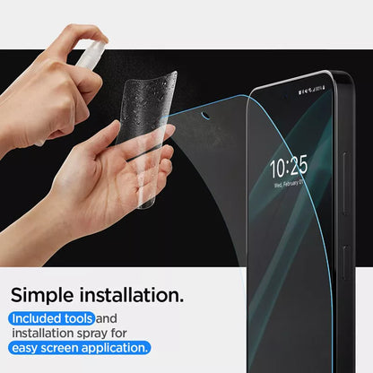 Spigen Neo Flex 2-Pack – 2 vnt. apsauginės plėvelės, skirtos Samsung Galaxy S24 (skaidri)
