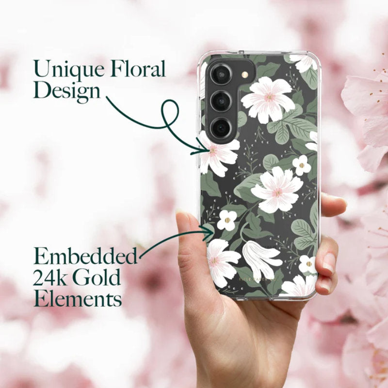 Rifle Paper Clear - Dėklas Samsung Galaxy S23 (Willow)